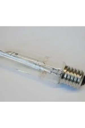 Commande En Gros Ampoule à decharge iodure metallique 150W tubulaire Ø 48x211mm 3000K 16200lm culot E40 100V TUN CMH Tubular Clear Tungsram
