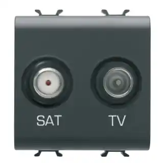 Prise Tv+sat 2m Noir Commander Maintenant