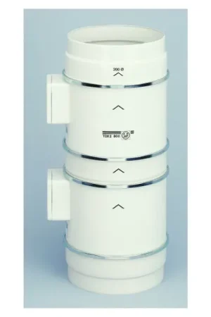 Meilleure Vente Extracteur in line , 2 moteurs en série, 2 vitesses 475/580 m3/h D160 mm. (TDX2 500/160)