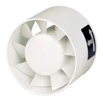 Marque Ventilateur de conduit encastrable, 200 m3/h, D 118 mm. (TDM-200)