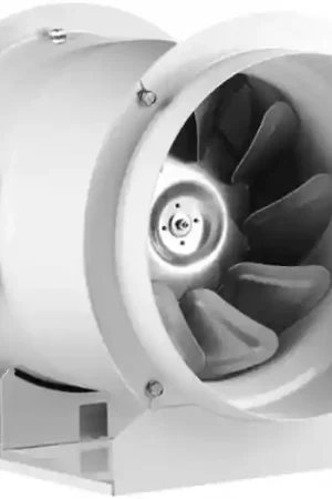 Ventilateur de conduit, 5310 m3/h, 1 vitesse variable, raccordement D 400 mm. (TD 6000/400) Prix Cassé