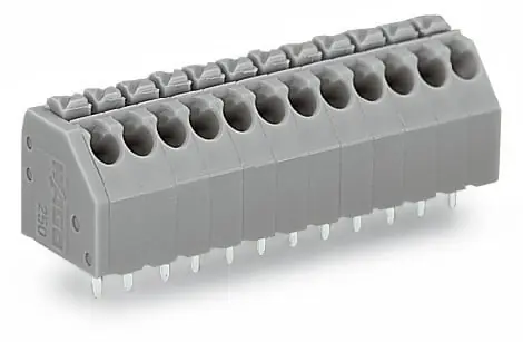 Achat Immédiat Barrette a borne pour circuits imprimes avrc connection a enfichage direct