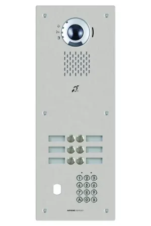 Bon Plan Plat. vidéo enc. 6bp ip/sip,inox,pictos,syn. vocale,b. magn,clav codé,per. vigik (400010)