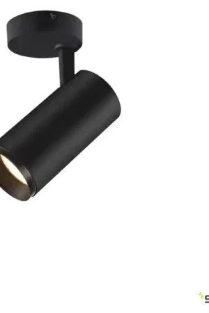 Dernière Chance Numinos, plafonnier intérieur, 60°, noir, led, 20,1w, 3000k, variable triac