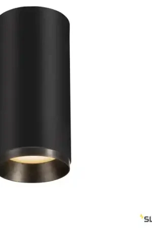 Numinos, plafonnier intérieur, 60°, noir, led, 20,1w, 3000k, variable triac Vente Flash