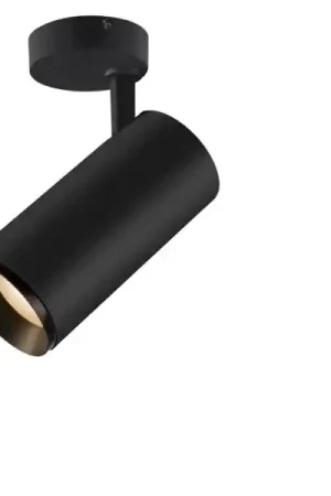 Numinos, plafonnier intérieur, 60°, noir, led, 28w, 2700k, variable dali Vente Flash