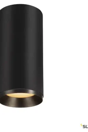 Authentique Numinos, plafonnier intérieur, 60°, noir, led, 28w, 2700k, variable triac